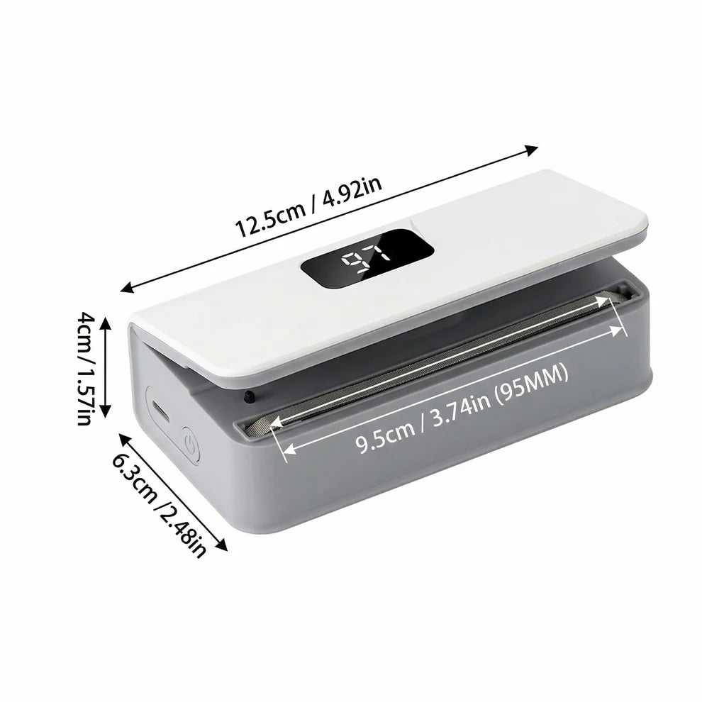 **Rechargeable Handheld Airtight Bag Sealer**